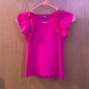 Fuchsia Girls Top